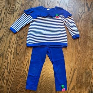 Florence Eisman crochet cherry sweater set